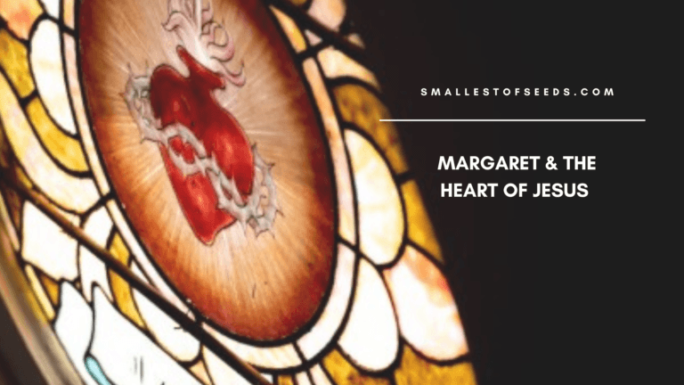 Sacred Heart of Jesus and Margaret Mary Alacoque blog banner