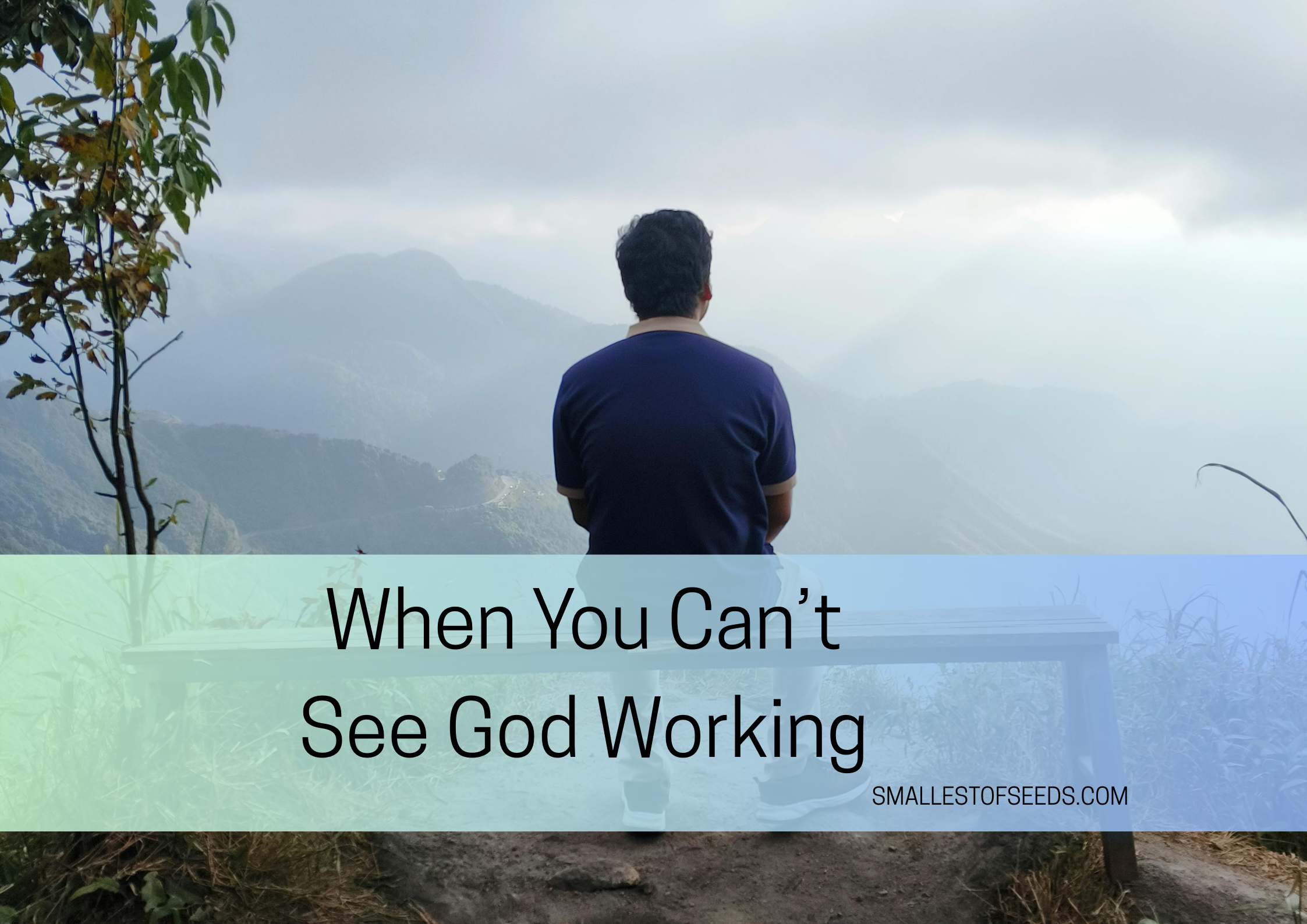 when you can’t see god working cover