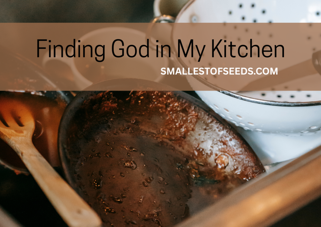 finding god in my kitchen
