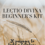 Lectio divina cover page lectio divina cover page