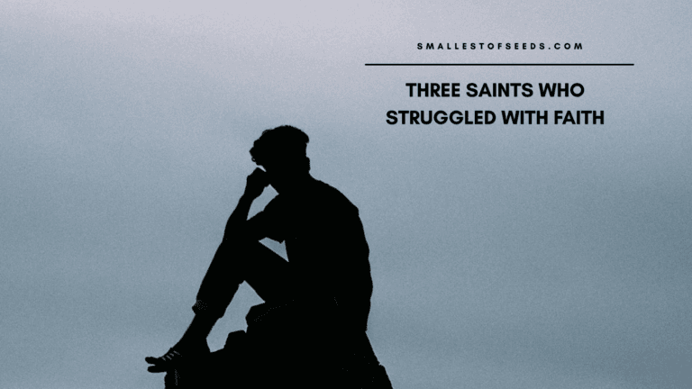 Three Saints who struggled with faith - banner