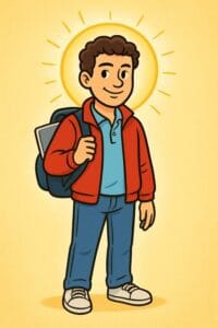 carlo acutis animated image