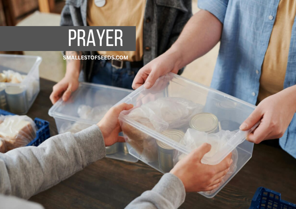 prayer to grow in generosity