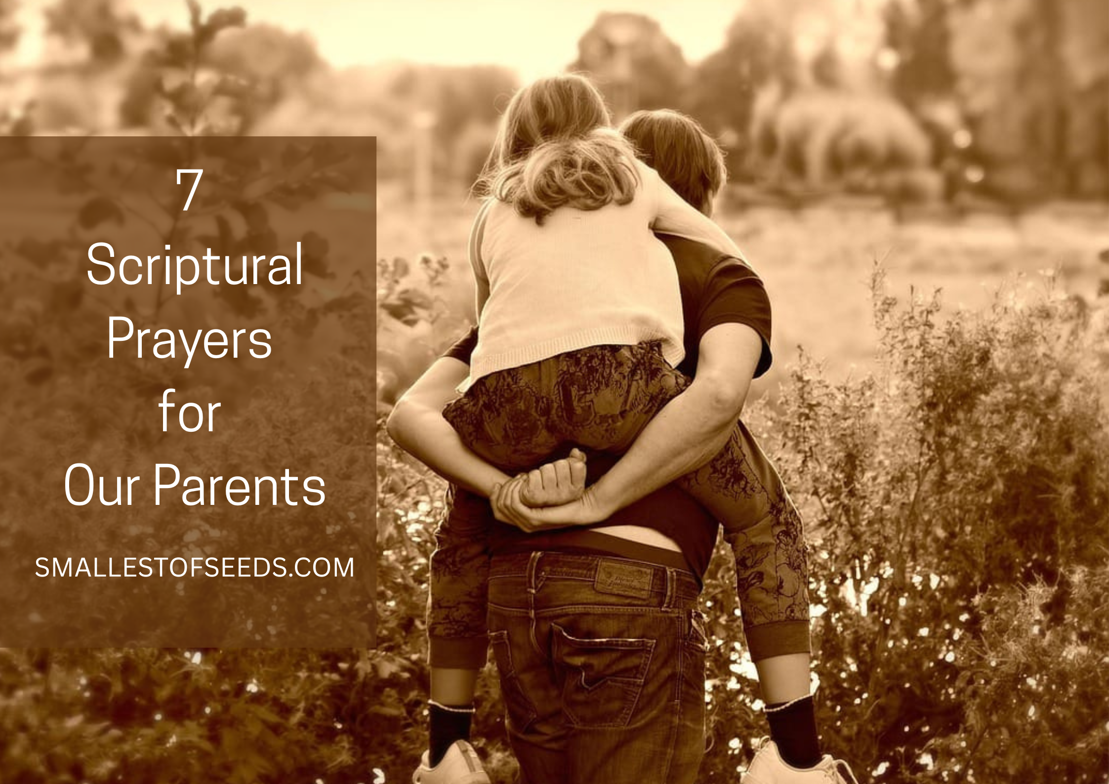 scriptural prayers for parents