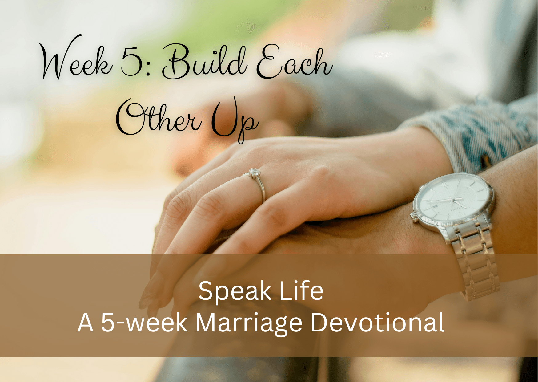 speak life week 5 cover