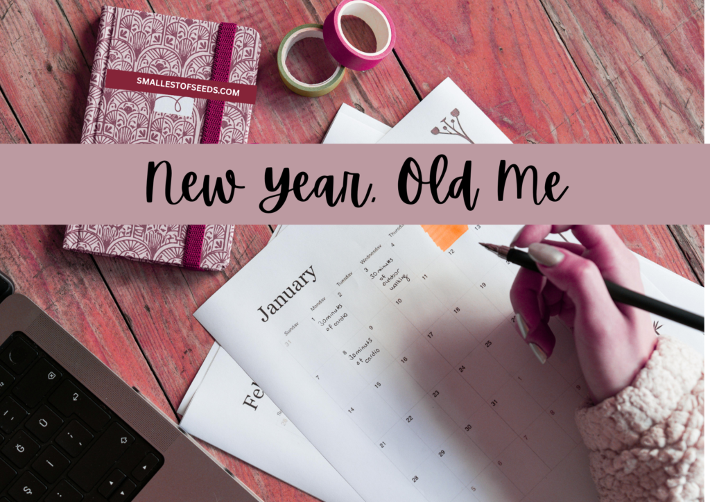 new year, old me blog post cover