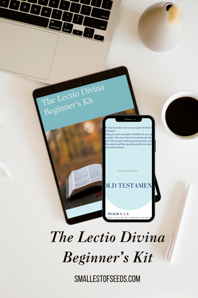 lectio divina mockup