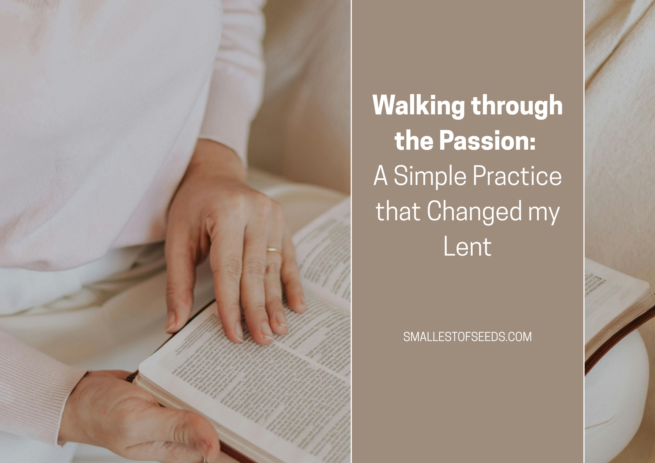 simple lenten practice that changed my lent