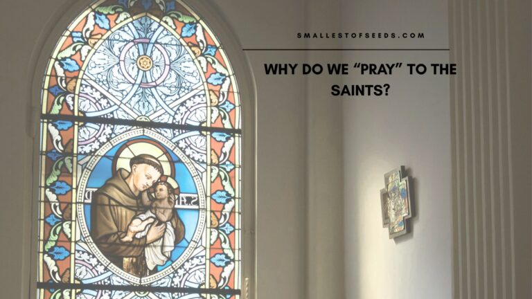 Why do we pray to the saints 1 Why Do We "Pray" to the Saints? Why do Catholics pray to the saints?