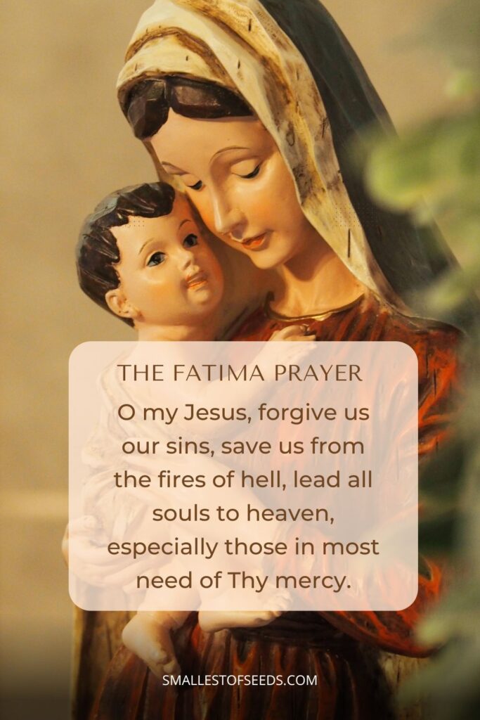 Fatima Prayer -O my Jesus